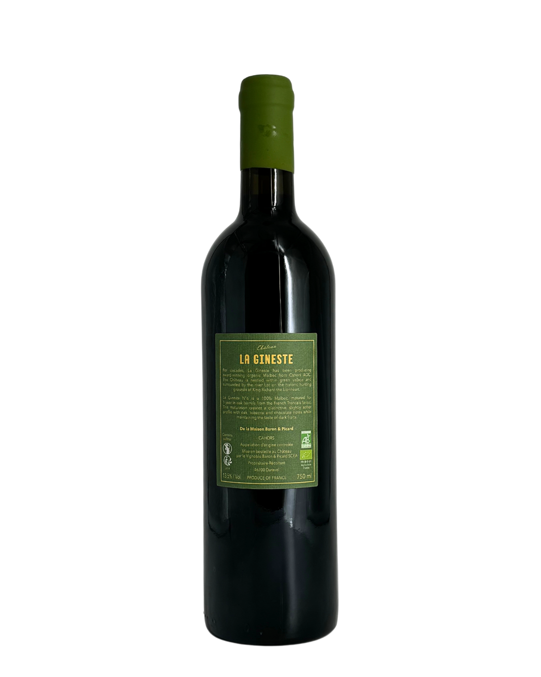 Château La Gineste N°6 biologique